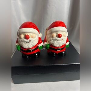 Vintage Frankel Ceramic Santa Claus, Coin Bank 6" Taiwan Christmas